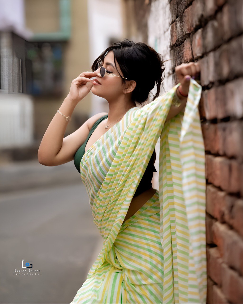DESIGNER PURE LINEN PRINTED SAREE