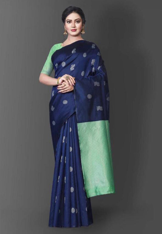 Woven, Animal Print, Embroidered, Floral Print, Hand Painted, Printed, Solid/Plain, Applique Kanjivaram Jacquard, Pure Silk Saree