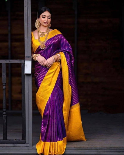 Multi Colour Designer Partywear Fancy Sarees With Unstitching Blouse Piece For Women