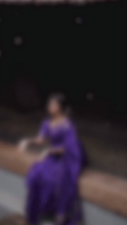 Maheshwari Silk Coton Saree - Wine